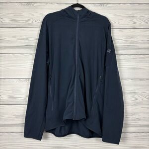 Arc’teryx Polartec Delta LT Men’s Jacket Hoodie Size XXL Navy Blue